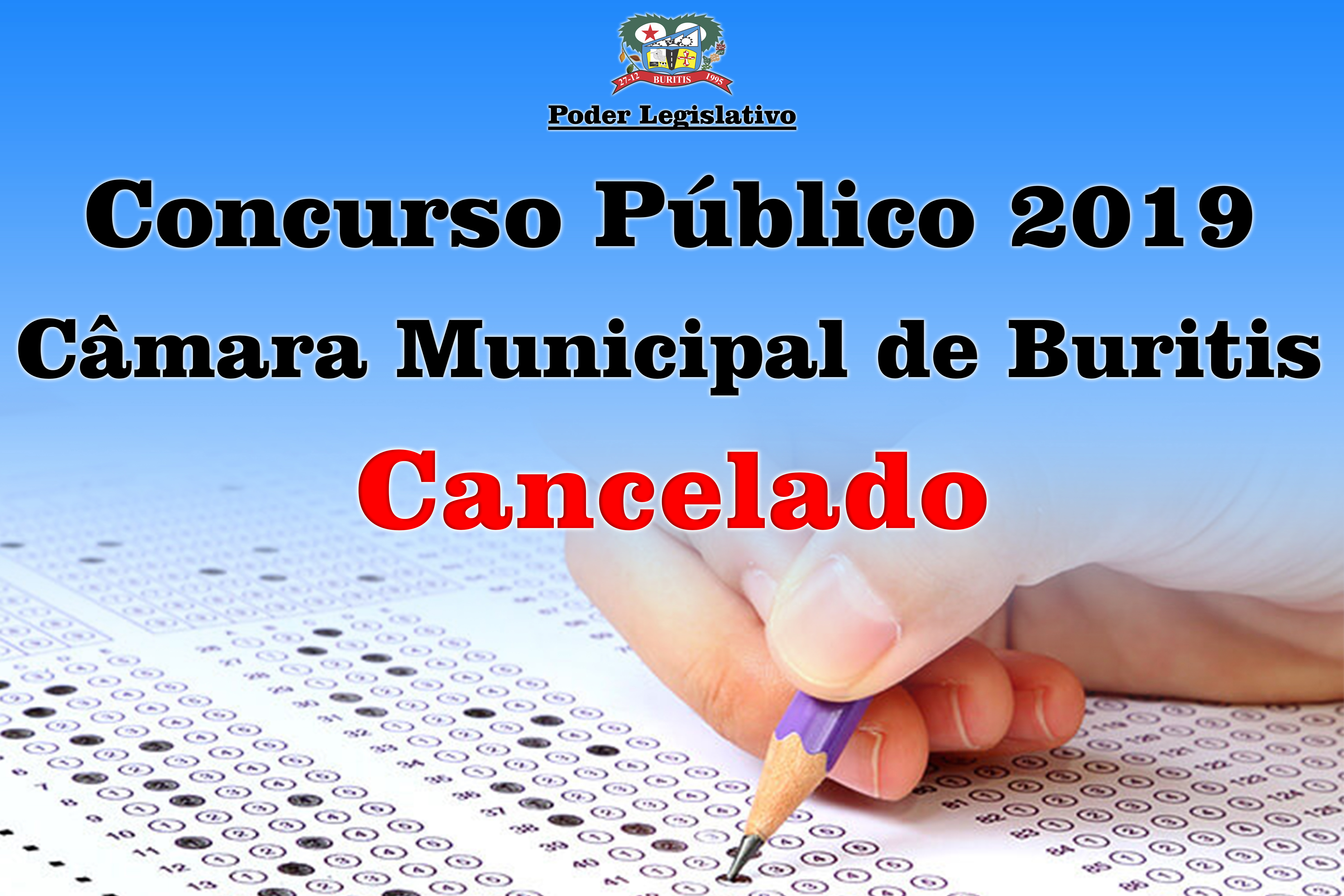 Cancelamento do Concurso Público 2019