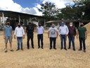 Presidente da Câmara Municipal recebe visita de Vereadores de Rolim de Moura.