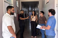 Vereadores visitam Hospital Regional de Buritis para discutir melhorias no atendimento à saúde